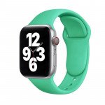 Wholesale Pro Soft Silicone Sport Strap Wristband Replacement for Apple Watch Series 9/8/7/6/5/4/3/2/1/SE - 41MM/40MM/38MM (Light Green)